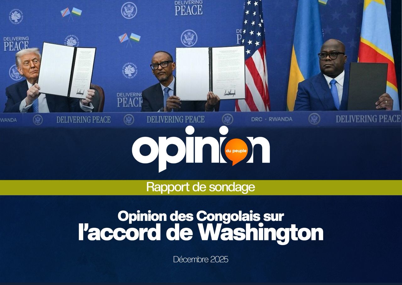 sondage d'opinion sur l'accord de Washington